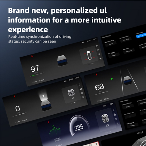 Tesstudio 10.88" TES-C10 Upgrade Dashboard for Cybertruck Bigger Display