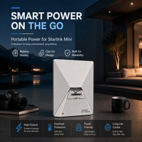 Starlink Mini Snap-Fit Travel Battery V4 - 129Wh/35,000mAh, LCD Display, Up to 8 Hours Runtime