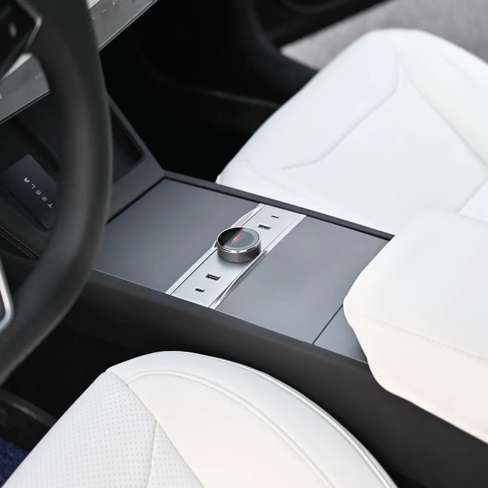Smart Rotating Gear Shift Dock For Tesla Model Y Juniper Model 3 Highland