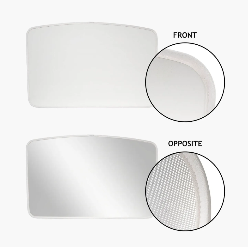 Tesla Sun Shade — ambient lighting multi-color option