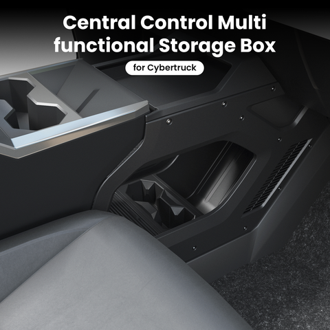 Aisle Central Storage Box For Tesla Cybertruck Lower Center Console (Pre Order)
