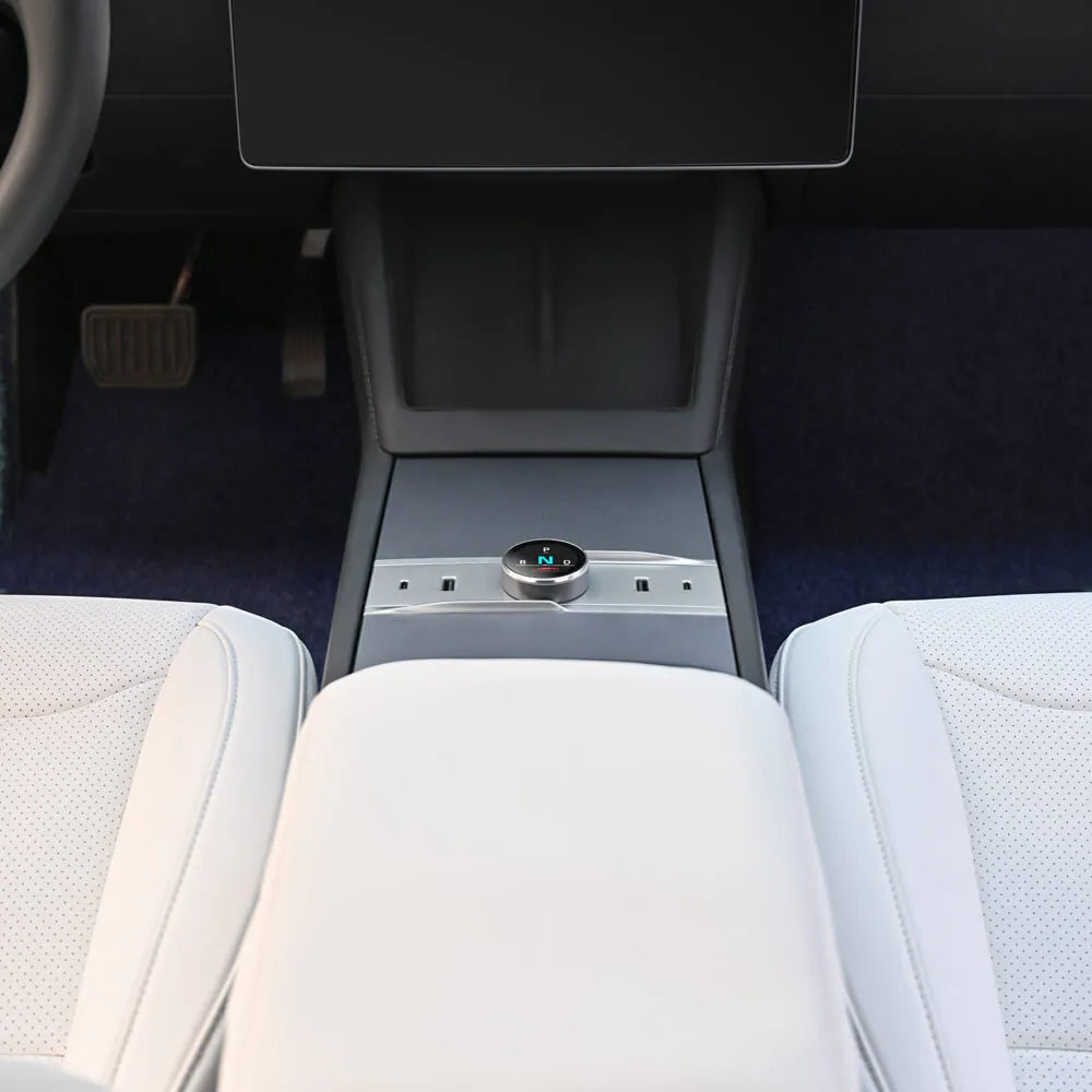 Smart Rotating Gear Shift Dock For Tesla Model Y Juniper Model 3 Highland