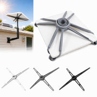 Starlink Mini and Gen 3 silicone windproof securing strap in black, gray and white for outdoor dish support
