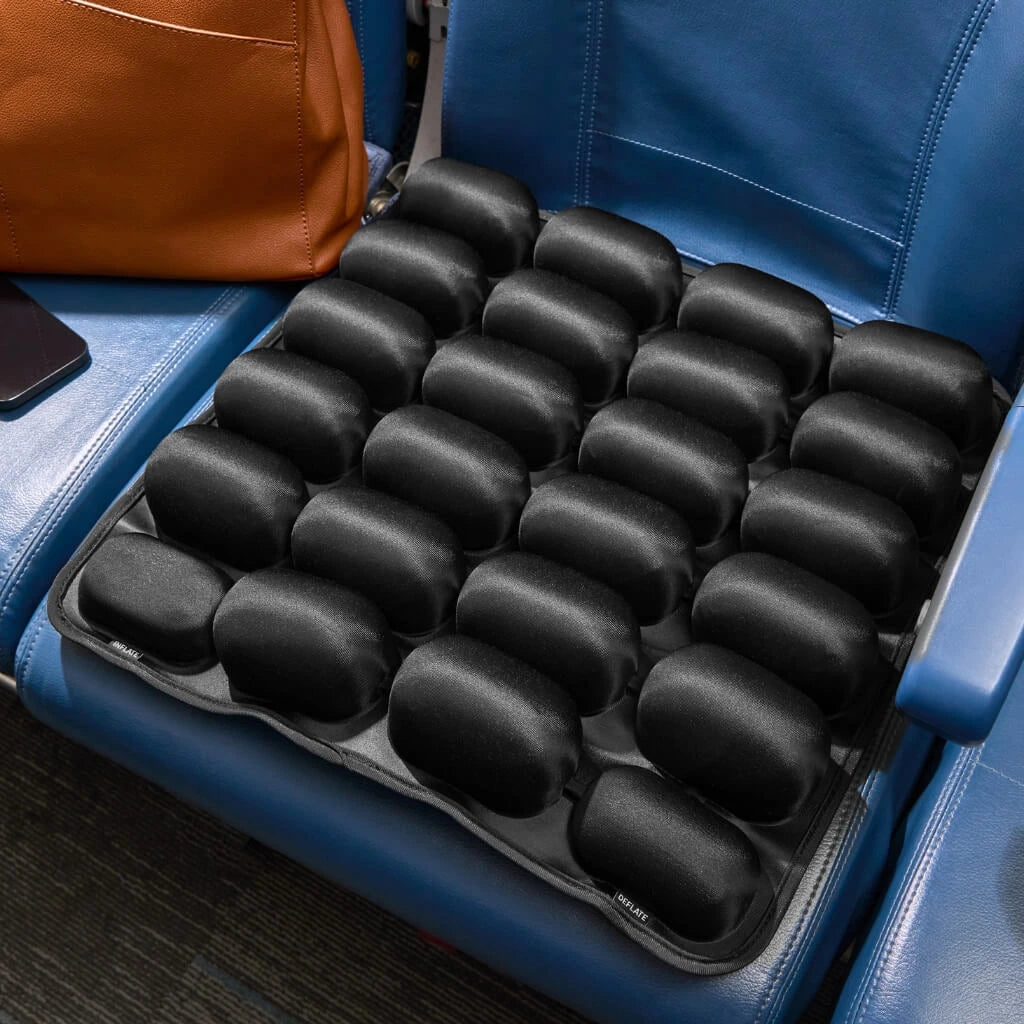Cushion packed in pouch — pocket size