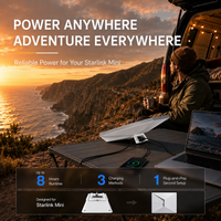 Starlink Mini Snap-Fit Travel Battery V4 - 129Wh/35,000mAh, LCD Display, Up to 8 Hours Runtime