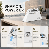 Starlink Mini Snap-Fit Travel Battery V4 - 129Wh/35,000mAh, LCD Display, Up to 8 Hours Runtime