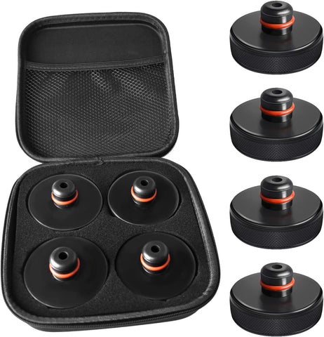 2025 2026 Ctmods 4 Pucks with Storage Case Lifting Jack Pad for Tesla Model 3/S/X/Y