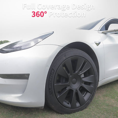 Rim Protector 18'' Knife Style Model 3 Wheel Cover (2017-2023) For Tesla Model 3