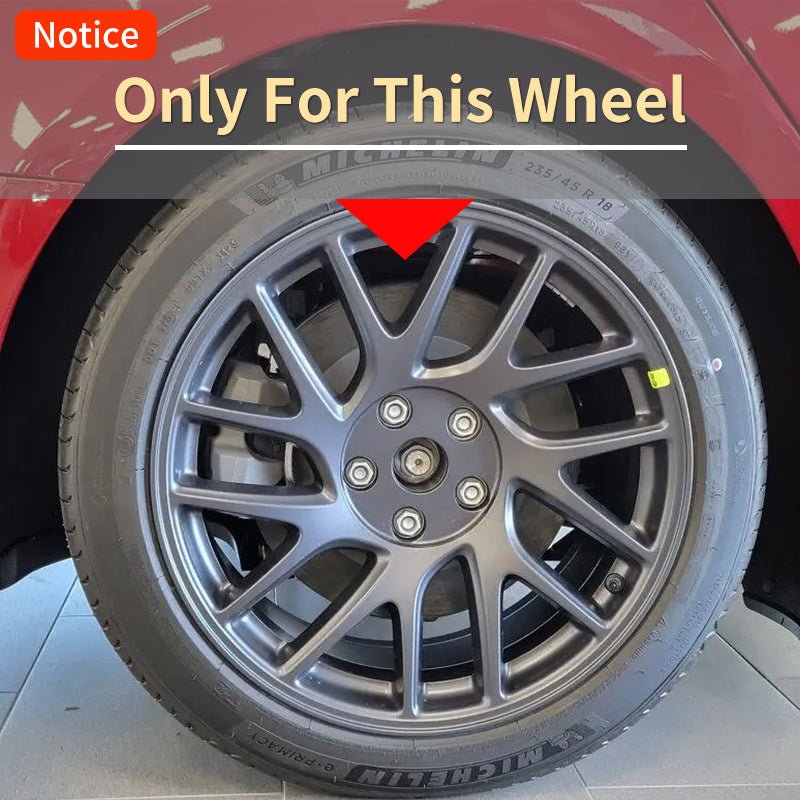 Protector Cover Kit 18'' New Storm Style Wheel Cover (2023-2024)For Tesla Model 3 Highland