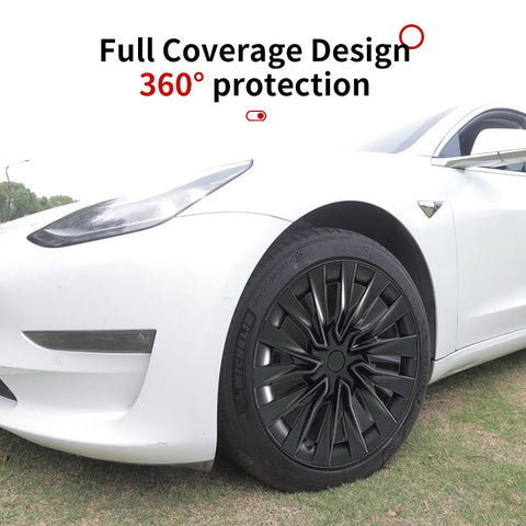 18'' X Style Rim Protector Hub Cap (2023-2025) For Tesla Model 3 Highland