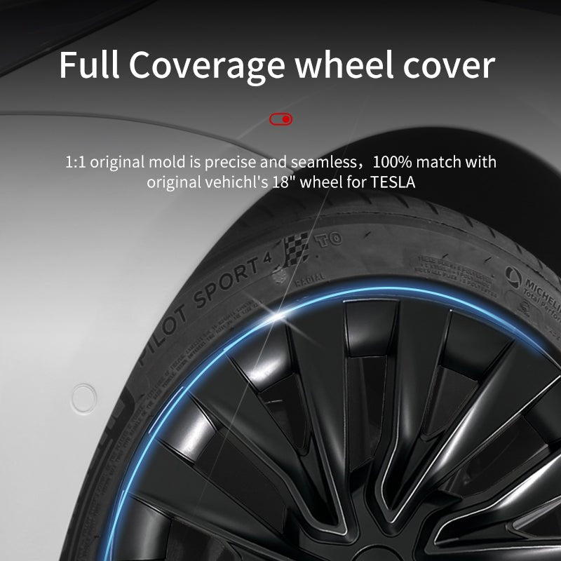18'' X Style Rim Protector Hub Cap (2023-2025) For Tesla Model 3 Highland