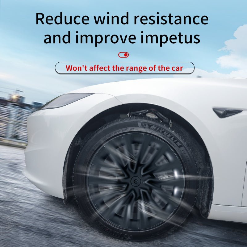 18'' X Style Rim Protector Hub Cap (2023-2025) For Tesla Model 3 Highland