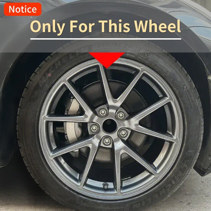 Hub Cap 18'' Überturbine Style Wheel Cover(2017-2023) For Tesla Model 3