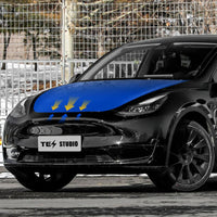 테슬라 모델 Y 주니퍼 무소음 앞 트렁크 전동 흡입 잠금 장치 CTmods® 