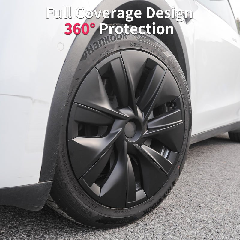 Center Caps 19'' Gemini Style Wheel Cover(2020-2024 Year) For Tesla Model Y
