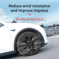 Center Caps 19'' Gemini Style Wheel Cover(2020-2024 Year) For Tesla Model Y