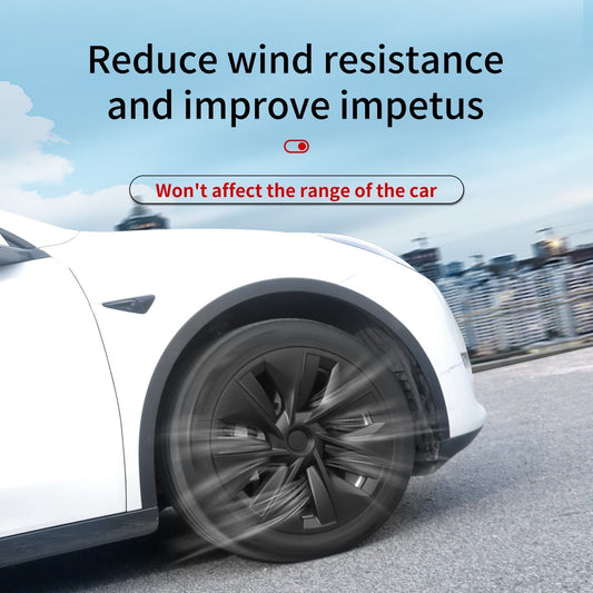 Center Caps 19'' Gemini Style Wheel Cover(2020-2024 Year) For Tesla Model Y