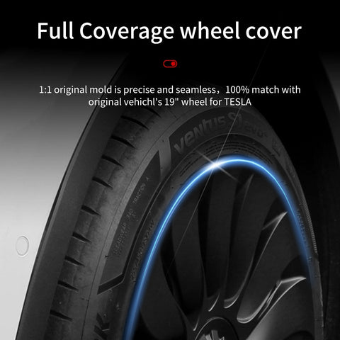 19'' Storm Wheel Cap Covers Center Caps Wheel For Tesla Model Y