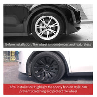 19'' Storm Wheel Cap Covers Center Caps Wheel For Tesla Model Y
