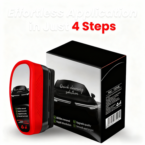 Instant Clarity Rain Wiper – Removes Oil Film Fast, Boosts Visibility in Any Weather