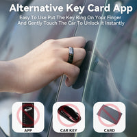 RFID Smart NFC Ring Key Fob & Card Accessory For Tesla Cybertruck Door Unlock CTmods®