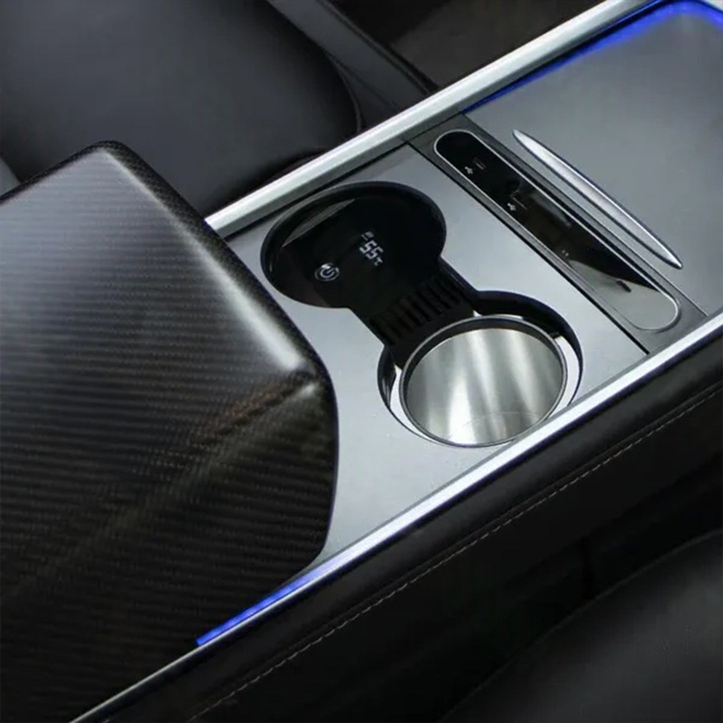 모델 3/Y 컵 홀더 온도 조절