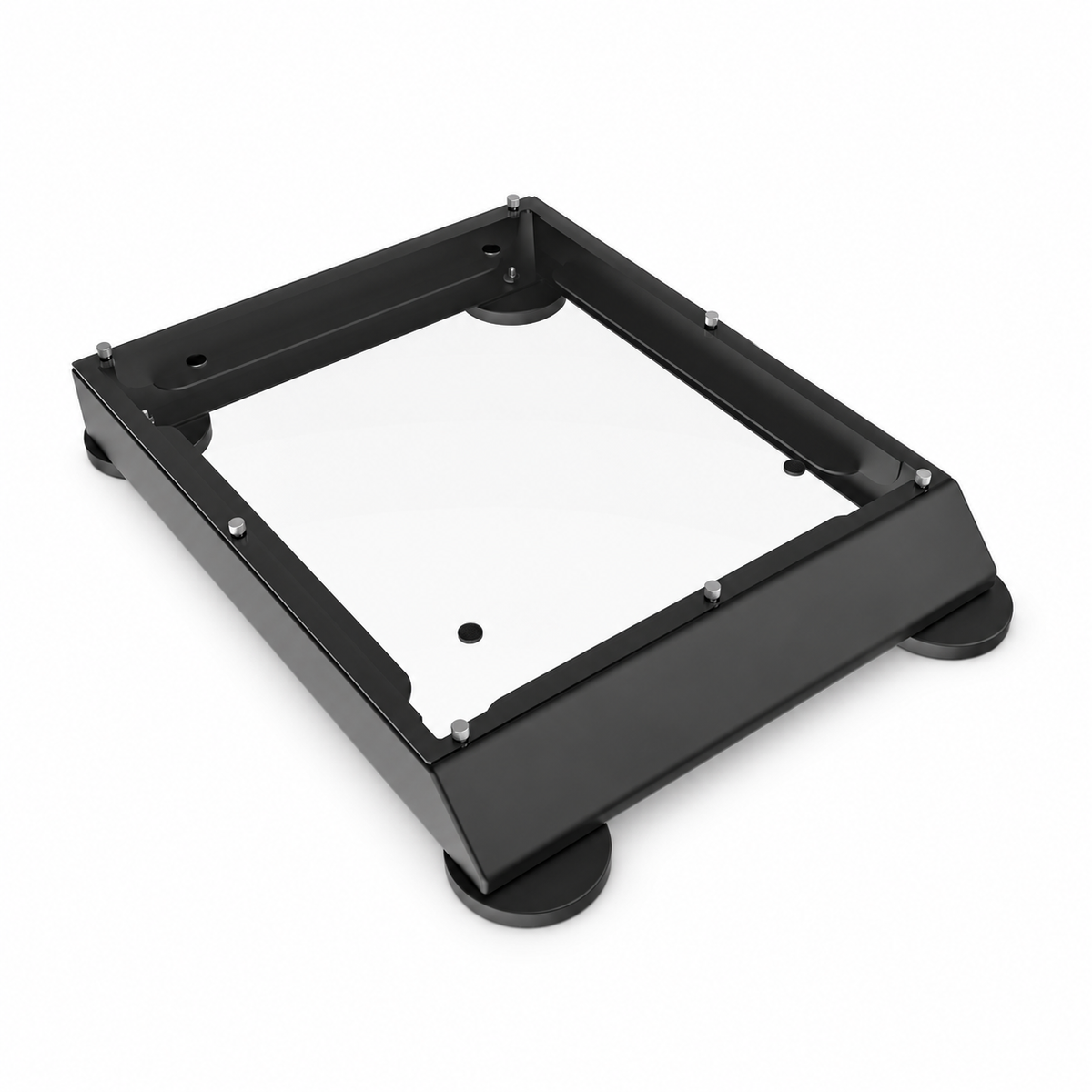 Starlink Mini Magnetic Car Mount with stainless steel bracket clear PC panel and four magnetic bases