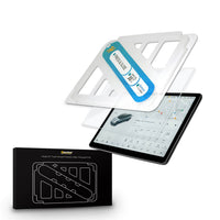 모델 3/Y용 자동 정렬 마운트 키트가 포함된 강화 유리 스크린 보호 필름