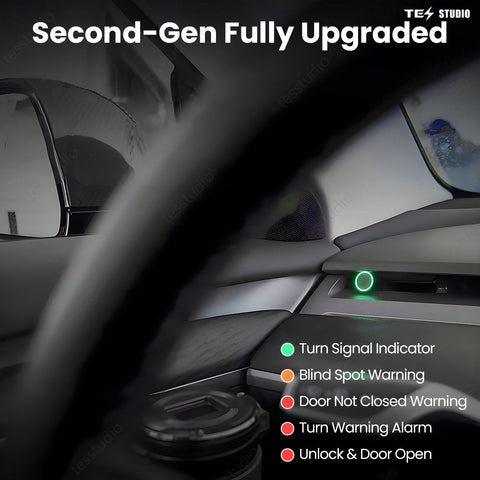 Model 3/Model Y Left and Right Blind Spot Monitoring Assist System - AMD (21+) CTmods® (Second Generation)