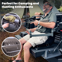 Truck Bed Divider for Cybertruck Accessories Cargo Divider Aluminum Molle Panels Enhanced Cargo Storage