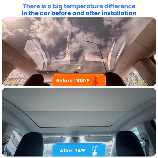 Power Sunshade Voice-Controlled Electric Sunshade For Tesla Model Y & Model Y Juniper