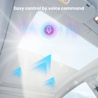 Tesla Model Y Juniper Electric Voice-Controlled Power Sunshade (2025+) - With Ambient Light