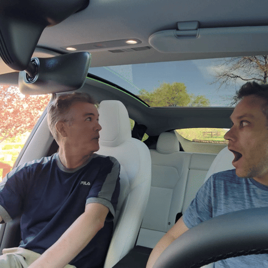 Voice-Controlled Electric Sunshade with Ambient Lighting Compatible with Tesla Model Y Juniper