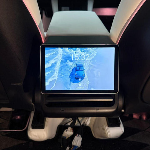 8 Inch Smart IPS Display HD Video R8 Plus Rear Entertainment Screen for Tesla Model 3/Y