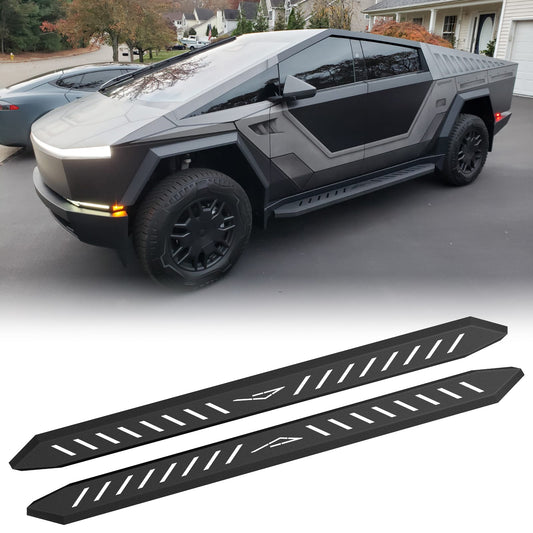 Tesla Cybertruck Running Boards Side Steps 2 PCS, Exterior Brackets Nerf Bars for Tesla Cybertruck Accessories
