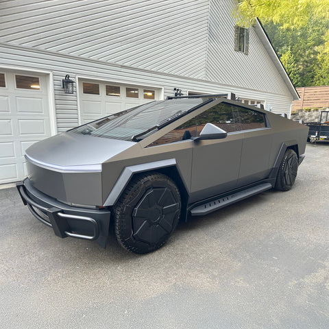 Tesla Cybertruck Running Boards Side Steps 2 PCS, Exterior Brackets Nerf Bars for Tesla Cybertruck Accessories