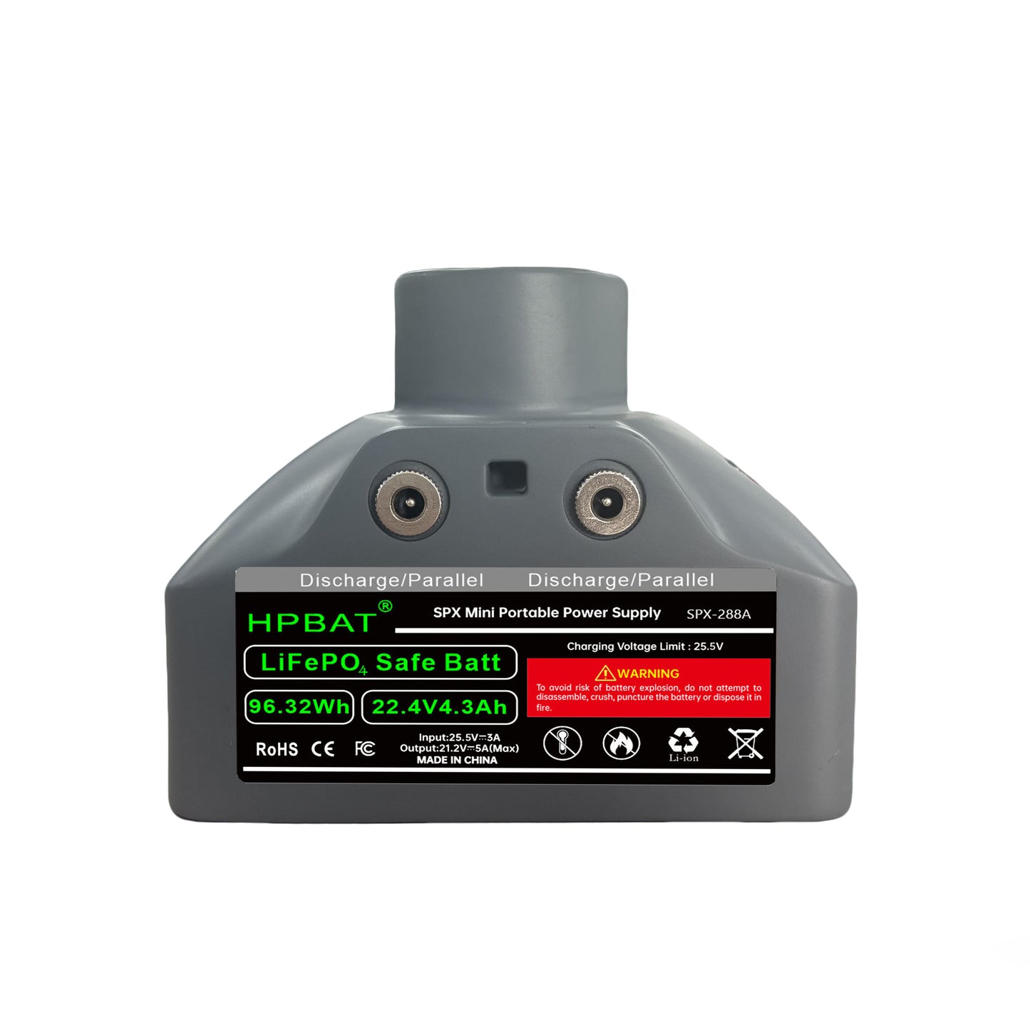 Starlink Mini Expandable Battery Pack – 29700mAh Portable Power Bank with Parallel Battery Connection for Outdoor & Off-Grid Use