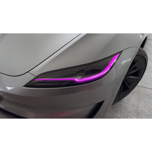 Colorful Daytime Running Light DRL Boards Headlight for Tesla Model 3 Highland