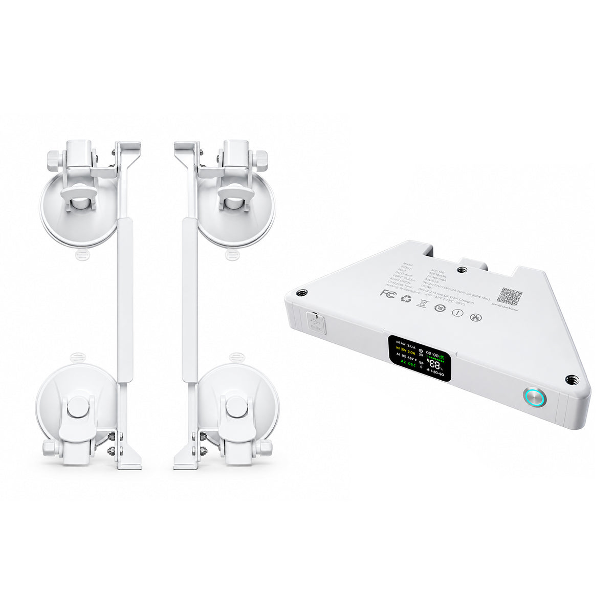 Starlink Mini Battery + Mount Kit — Up to 6 Hours · 99Wh / 129.5Wh