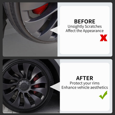 Hub Cap Covers 21 Inch Wheel Covers Wheel Accessories For Tesla Model Y