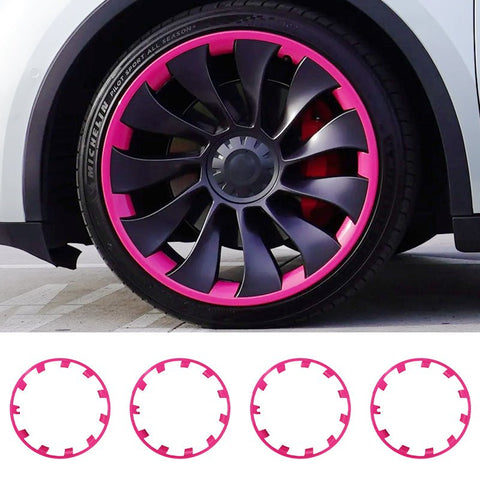 Hub Cap Covers 21 Inch Wheel Covers Wheel Accessories For Tesla Model Y