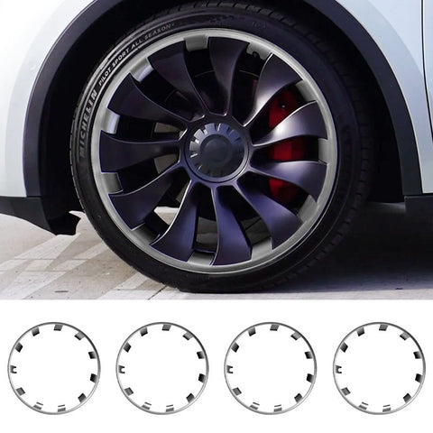 Hub Cap Covers 21 Inch Wheel Covers Wheel Accessories For Tesla Model Y