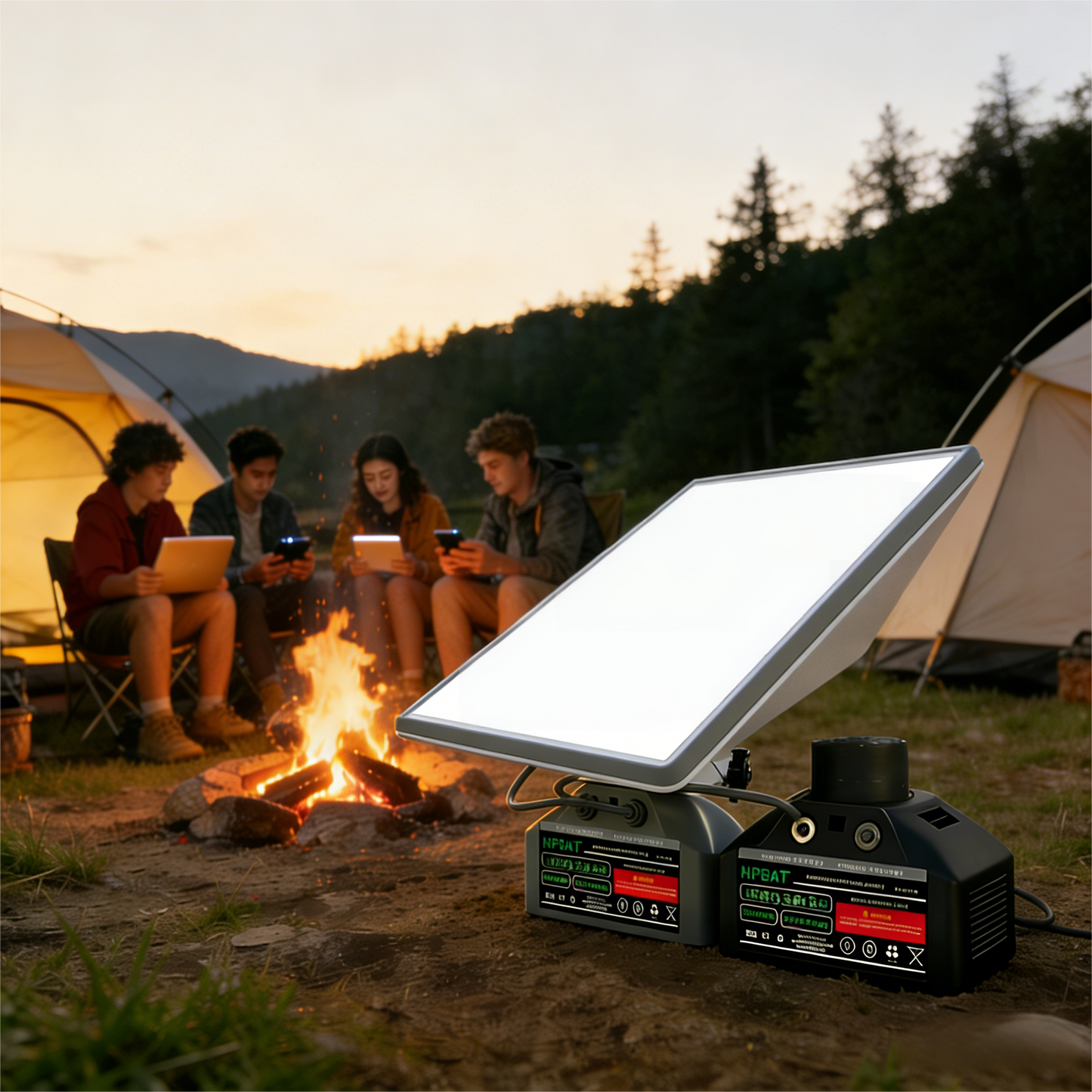 Starlink Mini Expandable Battery Pack – 29700mAh Portable Power Bank with Parallel Battery Connection for Outdoor & Off-Grid Use