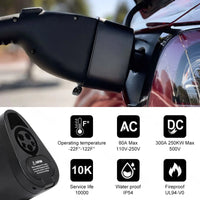 CCS1 x J1772 2-in-1 Charging Adapter for Model 3/Y (After Feb.2020 and 19-22 Original Supports CCS1)