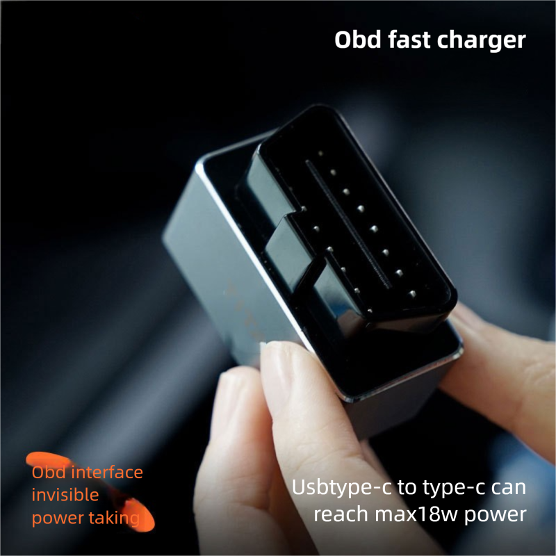 Cargador Rápido OBD de 36W con Puertos Duales – Diseño Oculto, Energía Estable, Amplia compatibilidad para todos los modelos Tesla
