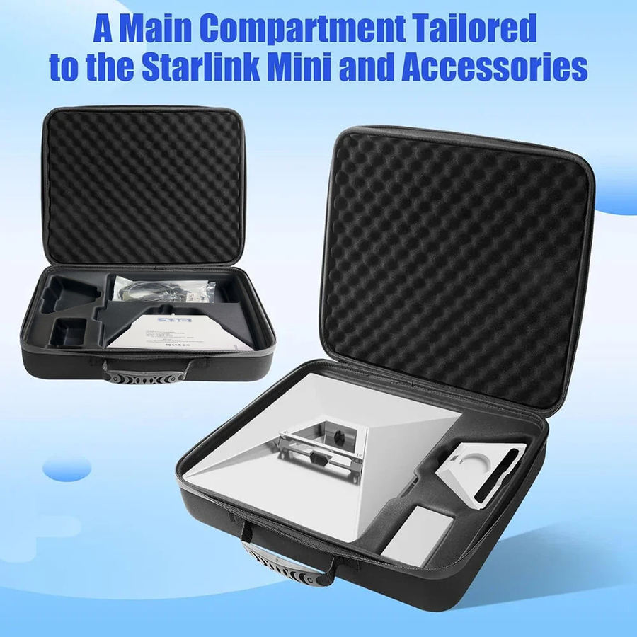 Starlink Mini EVA Carry Case 2.0 - Battery-Ready Organizer