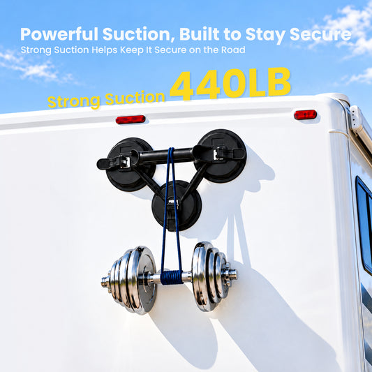Starlink Mini Heavy-Duty Suction Cup Mount with Clamp