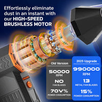 2026 Upgrade 5000W Snow Blower