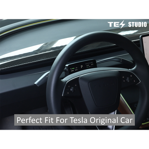 Turn Signal & Gear Shift Stalk With Mini Display For Tesla Model 3 Highland / Y Juniper