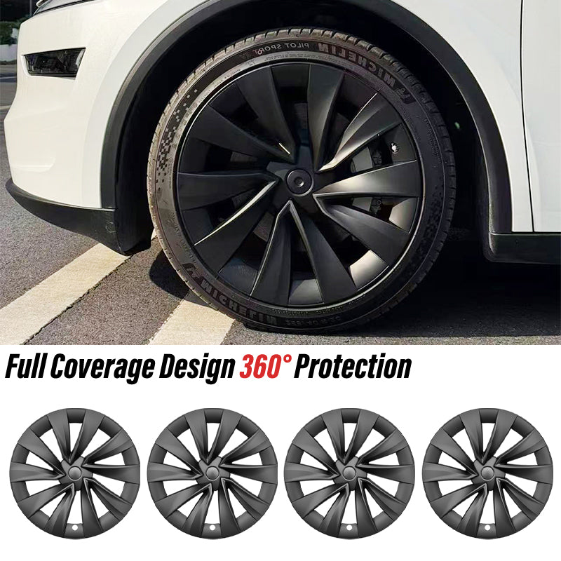 19"/20" X Style YB Turbine Knife Wheel Covers for Tesla Model Y Juniper